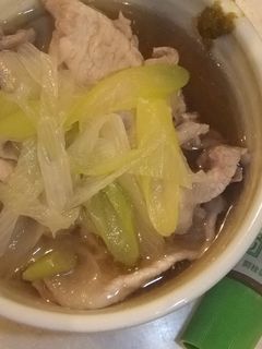 ネギたっぷりの絶品豚しゃぶ☆柚子胡椒風味-レシピのメイン写真