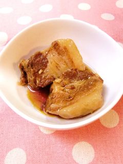 ♡お箸で切れる~!!我が家の豚角煮♡-レシピのメイン写真