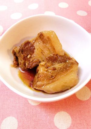 ♡お箸で切れる~!!我が家の豚角煮♡-レシピのメイン写真