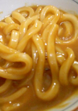 簡単具なしカレーうどん-レシピのメイン写真