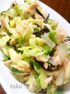 青梗菜のツナ和え-レシピのメイン写真