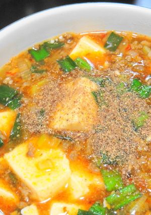 かなり本格派!絹ごし豆腐で作る麻婆豆腐。-レシピのメイン写真