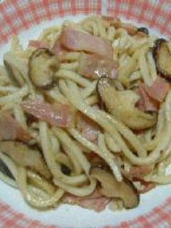 バター醤油 焼きうどん-レシピのメイン写真