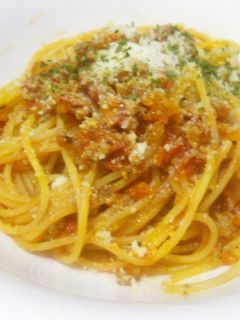 我が家の定番☆ミートソーススパゲッティ-レシピのメイン写真