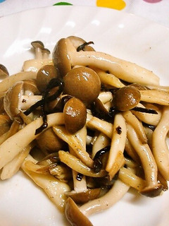 しめじのバター焼き with 塩昆布-レシピのメイン写真
