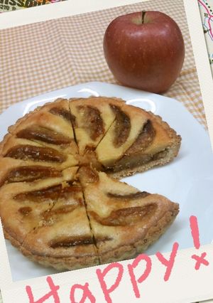 季節限定*焼き林檎のタルト 2012-レシピのメイン写真