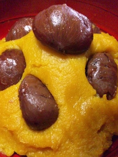 砂糖なし!素材を楽しむ栗きんとん*安納芋-レシピのメイン写真