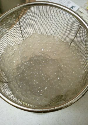 タピオカのゆで方　ほっとくだけで簡単　　-レシピのメイン写真