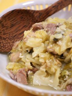 キャベツと鶏肉の塩麹煮-レシピのメイン写真