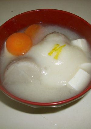 お雑煮(自分用）-レシピのメイン写真