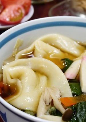 お雑煮の残りで『耳うどん』食べて厄除け～-レシピのメイン写真