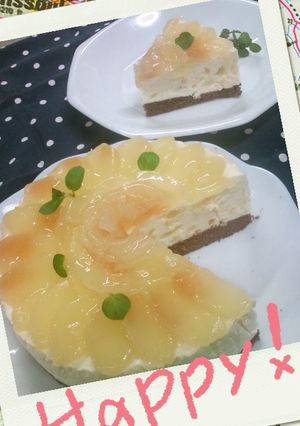 洋梨白ワイン風味ケーキ＊大人限定-レシピのメイン写真