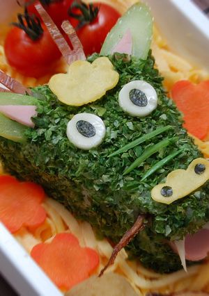 おにぎり型de辰キャラ弁-レシピのメイン写真