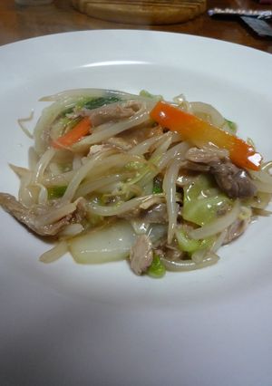 ターキー野菜炒め-レシピのメイン写真