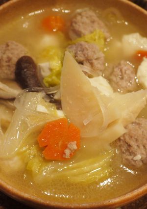 かんたん♪具たくさんほっこり肉団子スープ-レシピのメイン写真