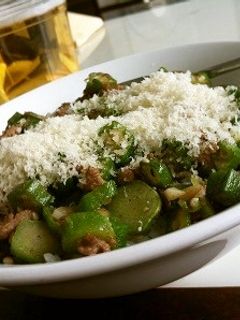 オクラと牛ミンチのエスニック丼-レシピのメイン写真
