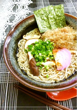 鰹節モリモリ⋆うま味たっぷり蕎麦-レシピのメイン写真