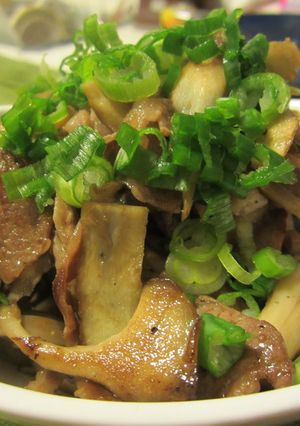 さっぱりヘルシーごぼうと牛肉いため-レシピのメイン写真