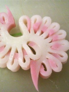 かまぼこの飾り切り(松)-レシピのメイン写真