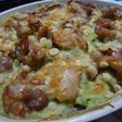 旦那の創作料理*和風アボガドソースドリア