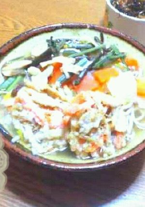 2011年((´^ω^))年越し山菜そば-レシピのメイン写真