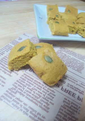 かぼちゃのしっとりケーキ（訂正あり）-レシピのメイン写真