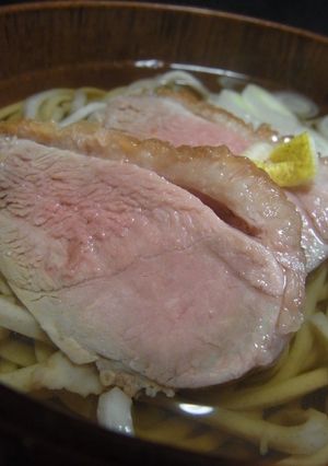 鴨そばで年越しそば-レシピのメイン写真