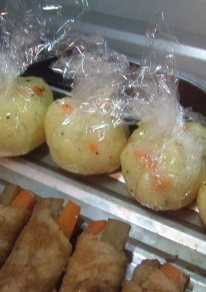 材料2500円！おせち料理④ジャガ芋巾着-レシピのメイン写真