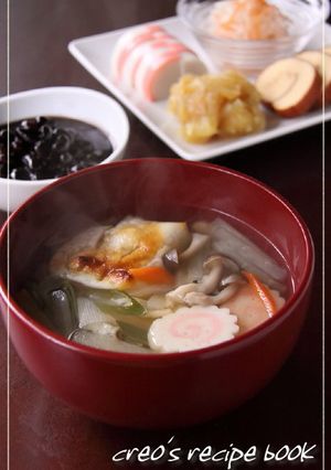 お正月に＊我が家のお雑煮-レシピのメイン写真
