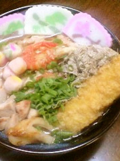 私の年越し蕎麦(山口県下関市)-レシピのメイン写真