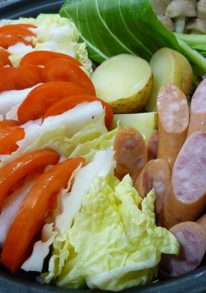 お家にある材料で簡単トマト鍋☆-レシピのメイン写真