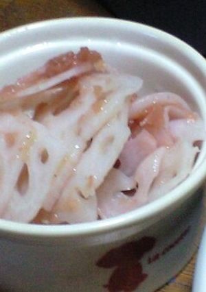 梅肉レンコン-レシピのメイン写真
