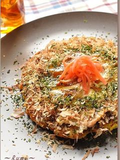 具材たっぷり&フワフワ食感のお好み焼き-レシピのメイン写真