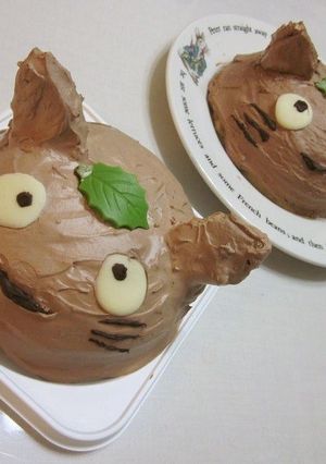 *トトロのケーキ*-レシピのメイン写真