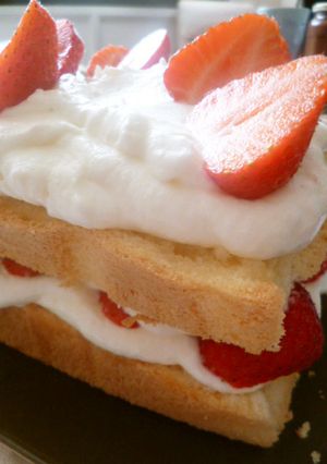 *海外で、日本のふわふわスポンジケーキ*-レシピのメイン写真