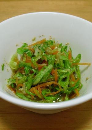 レタスの簡単和え物-レシピのメイン写真