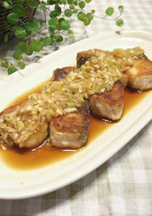 旬のぶり～さっぱりねぎ風味☆-レシピのメイン写真