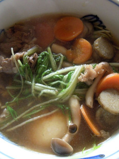 牛肉のお雑煮-レシピのメイン写真