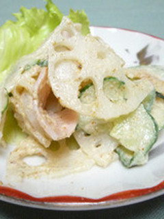 蓮根サラダ-レシピのメイン写真
