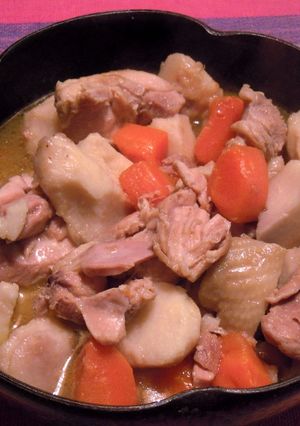 鶏肉とさといもの煮物-レシピのメイン写真