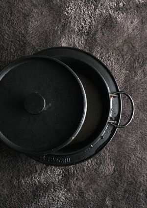 鉄釜で炊くごはん-レシピのメイン写真