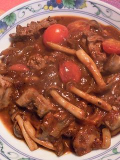 鶏レバーのシチュー煮-レシピのメイン写真