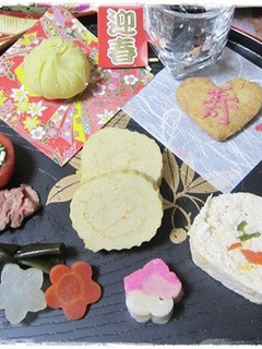 ☆Wan◇犬用おせち(簡単♪伊達巻き)☆-レシピのメイン写真