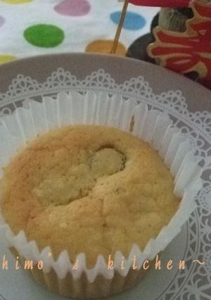 簡単！残った栗きんとんで　チーズケーキ♪-レシピのメイン写真