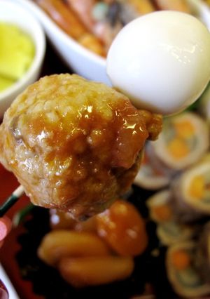 我が家の手作りおせち☆ミートボール-レシピのメイン写真