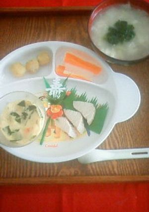 離乳食だってお節！お正月プレート♪-レシピのメイン写真