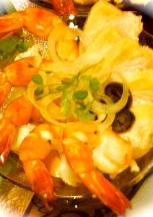 エビと鶏のカクテル♪-レシピのメイン写真