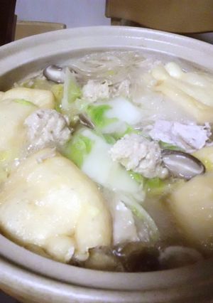 ☆鶏団子鍋-レシピのメイン写真