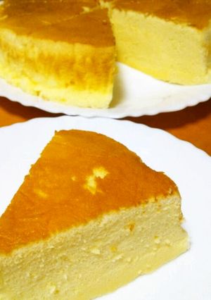 覚え書き＊スフレチーズケーキ（分量表）-レシピのメイン写真