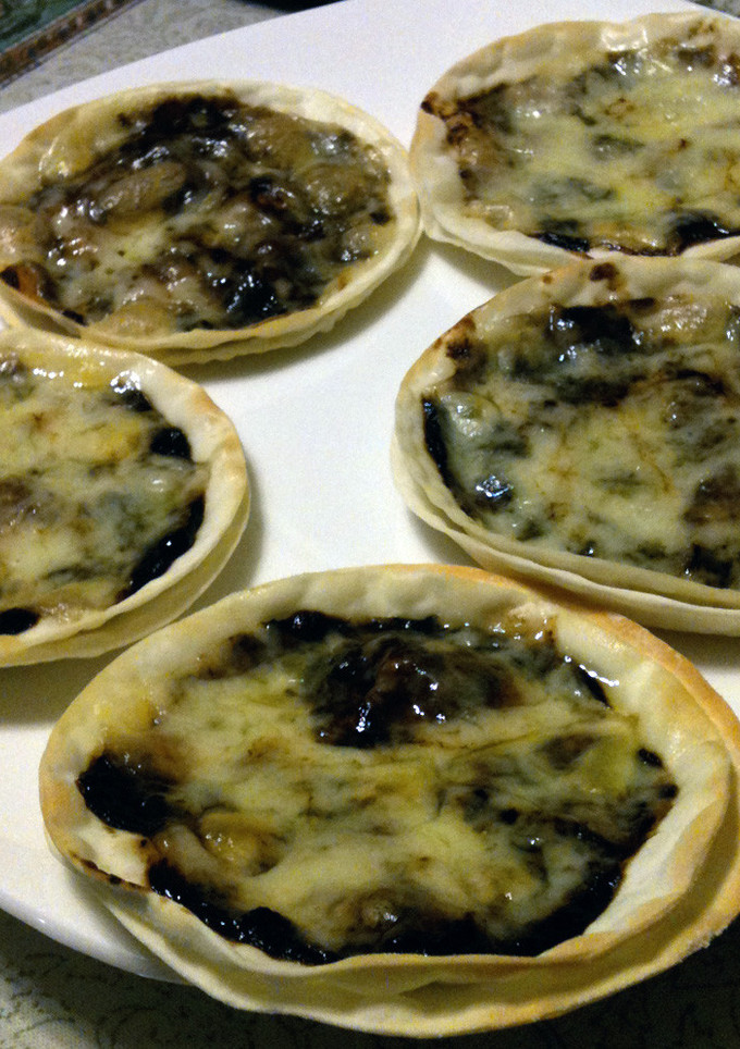 餃子の皮で和風ピザ-レシピのメイン写真